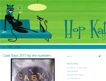 Tablet Screenshot of hopkat.com